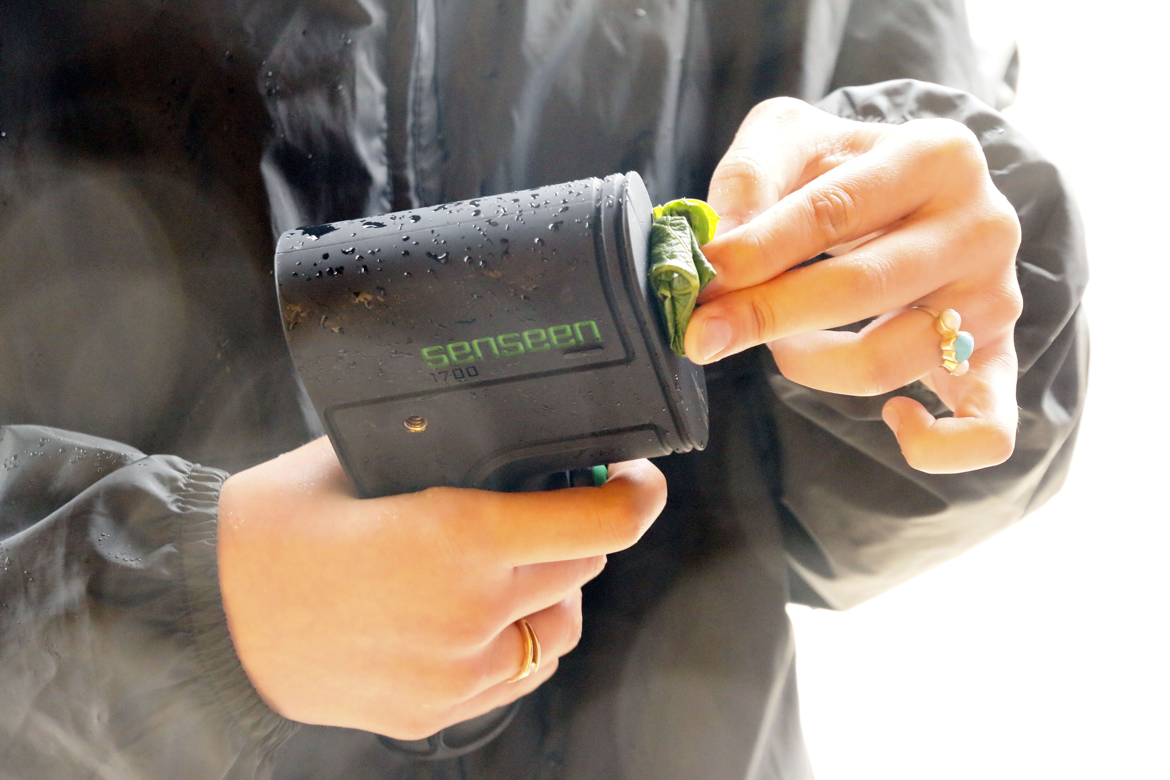 Prise de mesure avec le scanner Senseen